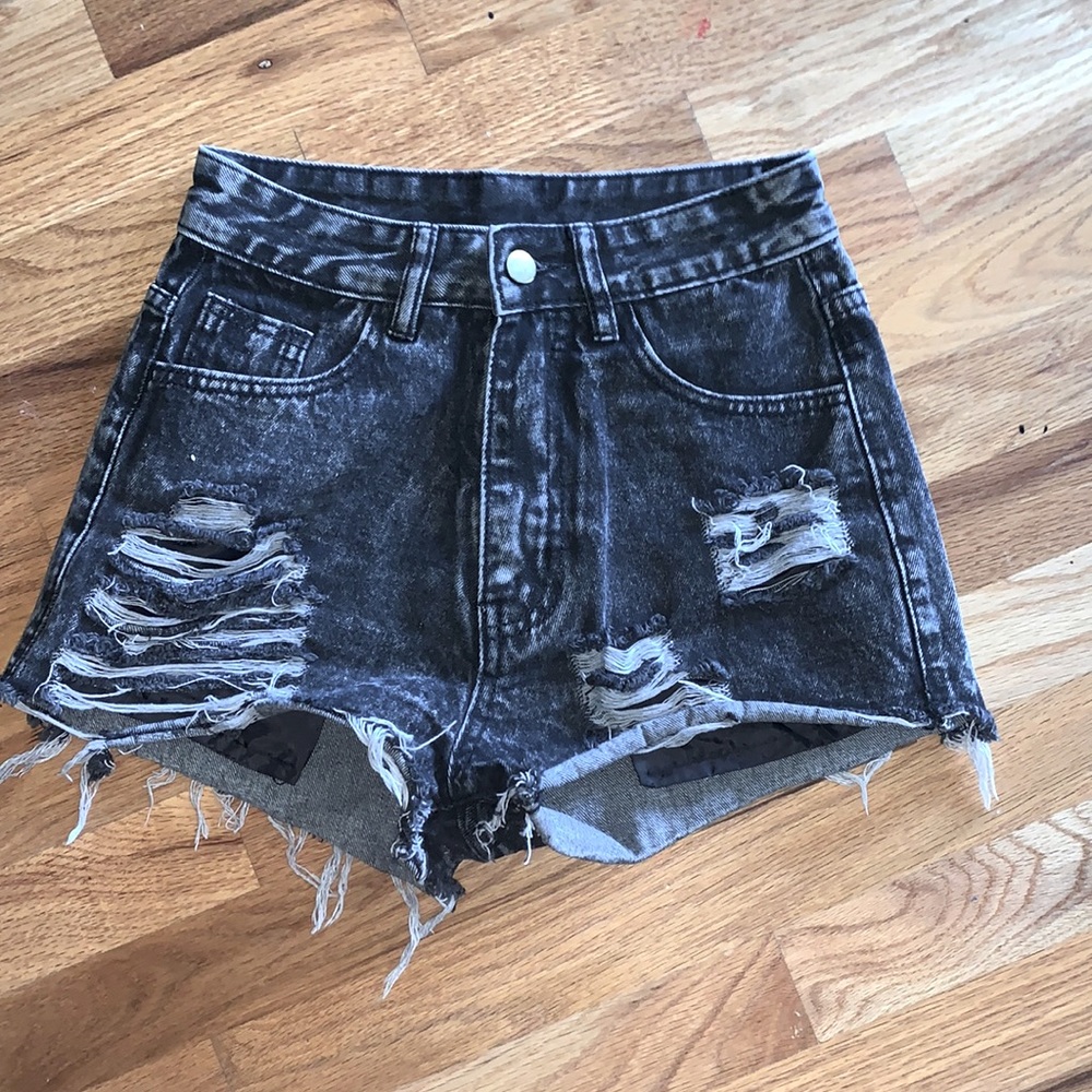 American eagle size 0 color black